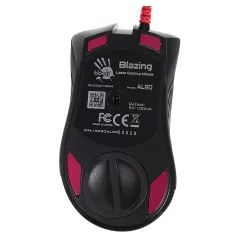 Мышь A4Tech Bloody AL90 Blazing черный лазерная 12000dpi USB 8but (AL90 ACTIVATED)