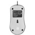 Мышь Оклик 155M серебристый оптическая 1600dpi USB 4but (337117)