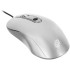 Мышь Оклик 155M серебристый оптическая 1600dpi USB 4but (337117)