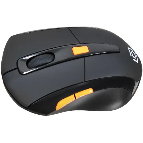 Мышь Оклик 585MW черный оптическая 1600dpi беспров. USB для ноутбука 6but (351687)