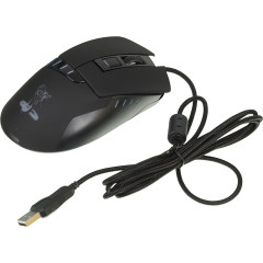 Мышь Оклик 865G Snake черный оптическая 2400dpi USB для ноутбука 6but (368643)
