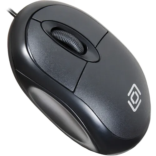 Мышь Оклик 105S черный оптическая 800dpi USB для ноутбука 3but (400941)
