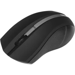 Мышь Оклик 615MW черный/серебристый оптическая 1200dpi беспров. USB для ноутбука 3but (412860)