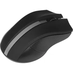 Мышь Оклик 615MW черный/серебристый оптическая 1200dpi беспров. USB для ноутбука 3but (412860)