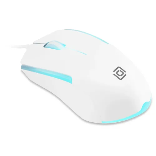 Мышь Оклик 245M белый оптическая 1000dpi USB 3but (471480)