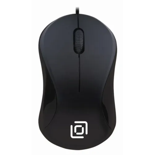 Мышь Оклик 115SR черный оптическая 1000dpi USB для ноутбука 3but (492888)