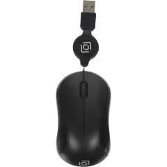 Мышь Оклик 115SR черный оптическая 1000dpi USB для ноутбука 3but (492888)