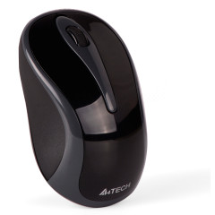 Мышь A4Tech G3-280A серый/черный оптическая 1200dpi беспров. USB 3but