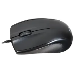 Мышь Оклик 185M черный оптическая 1200dpi USB для ноутбука 3but (945606)