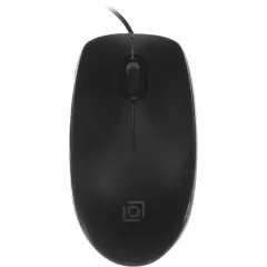 Мышь Оклик 195M for business черный оптическая 1200dpi USB для ноутбука 3but (M218 Black)