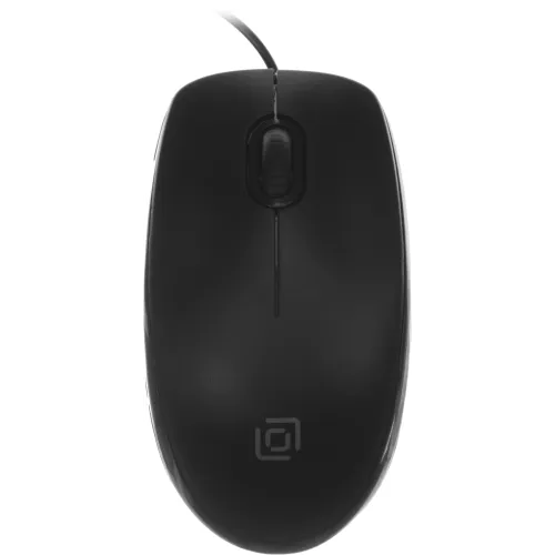 Мышь Оклик 195M for business черный оптическая 1200dpi USB для ноутбука 3but (M218 Black)