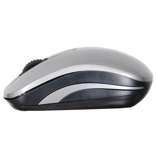 Мышь Оклик 445MW черный/серый оптическая 1200dpi беспров. USB для ноутбука 3but (945814)