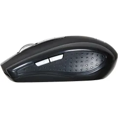 Мышь Оклик 455MW черный оптическая 1600dpi беспров. USB для ноутбука 6but (945818)
