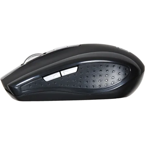 Мышь Оклик 455MW черный оптическая 1600dpi беспров. USB для ноутбука 6but (945818)