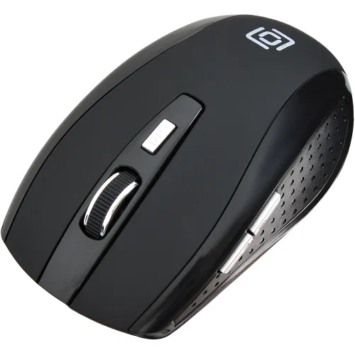 Мышь Оклик 455MW черный оптическая 1600dpi беспров. USB для ноутбука 6but (945818)