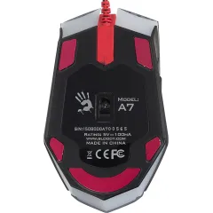 Мышь A4Tech Bloody A7 черный оптическая 6200dpi USB 8but