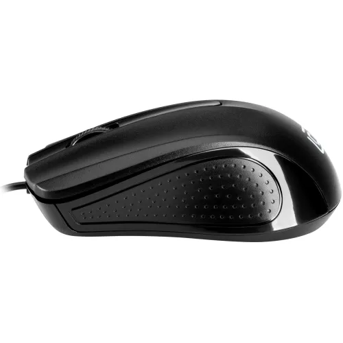 Мышь Оклик 225M черный оптическая 1200dpi USB для ноутбука 3but (997791)