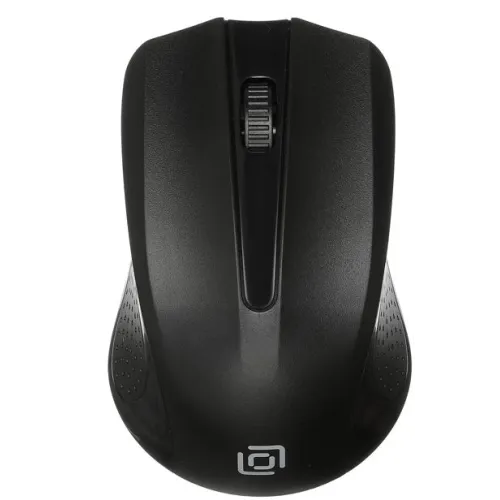 Мышь Оклик 485MW черный оптическая 1600dpi беспров. USB для ноутбука 3but (997819)