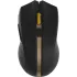 Мышь Оклик 495MW черный/золотистый оптическая 1600dpi беспров. USB для ноутбука 6but (998168)