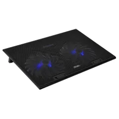 Подставка для ноутбука Digma D-NCP170-2 17"390x270x27мм 20дБ 2xUSB 2x 150ммFAN 600г черный