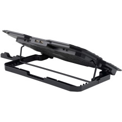 Подставка для ноутбука Digma D-NCP150-2 15.6"360x260x27мм 38дБ 2xUSB 2x 120ммFAN 650г металл/пластик черный