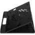 Подставка для ноутбука Buro BU-LS130 15.6" 280x250x15мм 520г металл/пластик черный