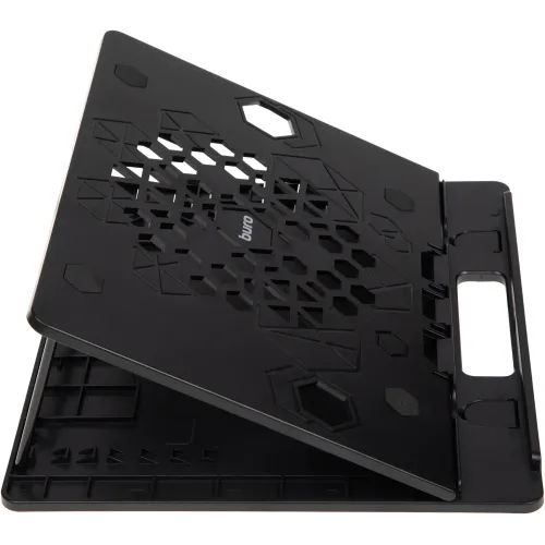 Подставка для ноутбука Buro BU-LS130 15.6" 280x250x15мм 520г металл/пластик черный