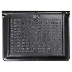 Подставка для ноутбука Buro BU-LCP170-B214 17"398x300x29мм 2xUSB 2x 140ммFAN 926г металлическая сетка/пластик черный
