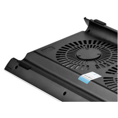 Подставка для ноутбука Deepcool N8 (DP-N24N-N8SR) 17" 380x278x55мм 25дБ 3xUSB 2x 140ммFAN 1244г алюминий серебристый