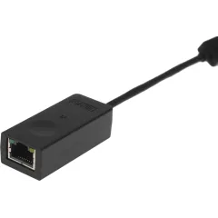 Адаптер Lenovo ThinkPad 4X90S91830 черный USB3.0 to Ethernet Adapter