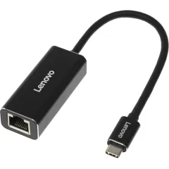 Адаптер Lenovo ThinkPad LX0804 черный USB-C to Ethernet Adapter