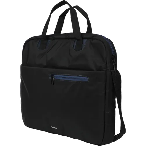 Сумка для ноутбука 15.6" Hama Sydney черный/синий полиэстер (00216519)