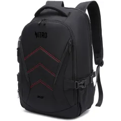 Рюкзак для ноутбука 15.6" Acer Nitro OBG313 черный/красный полиэстер (ZL.BAGEE.00G)