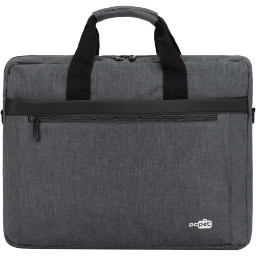 Сумка для ноутбука 15.6" PC Pet PCP15B4GY темно-серый полиэстер