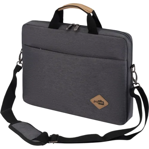 Сумка для ноутбука 15.6" PC Pet PCP15A3GY темно-серый полиэстер