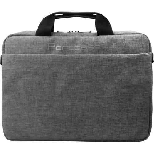 Сумка для ноутбука 14" Portcase KCB-1614 серый нейлон/полиэстер (KCB-1614 GREY)
