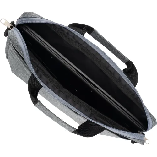 Сумка для ноутбука 14.5" Digma N-370 серый/черный полиэстер (N370GBK)
