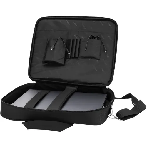 Сумка для ноутбука 15.6" Digma HC-212 черный/красный полиэстер (HC212BKR)