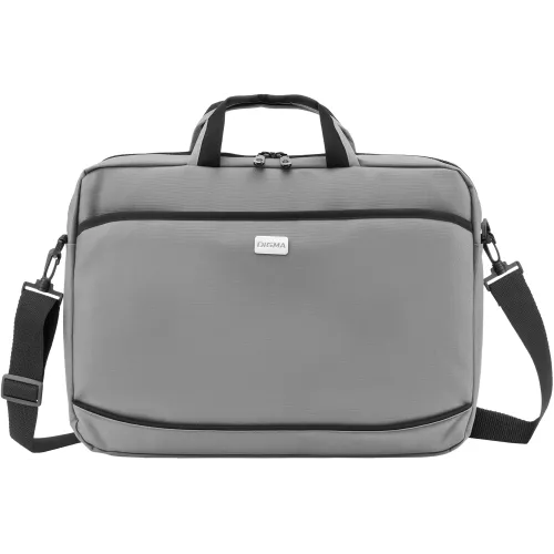 Сумка для ноутбука 15.6" Digma R-212 серый/черный полиэстер (R212GBK)