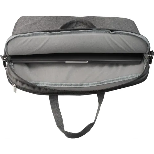 Сумка для ноутбука 15.6" Continent CC-108 GY серый нейлон/полиэстер