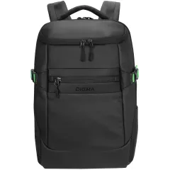 Рюкзак для ноутбука 15.6" Digma Game G1 черный полиэстер (DGBP15G1BK)