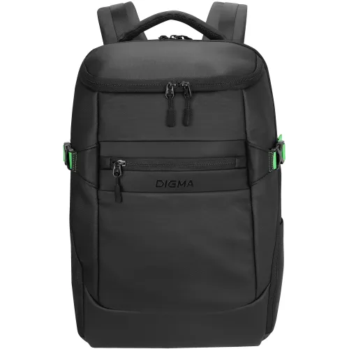 Рюкзак для ноутбука 15.6" Digma Game G1 черный полиэстер (DGBP15G1BK)
