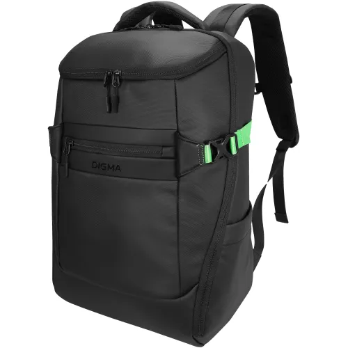 Рюкзак для ноутбука 15.6" Digma Game G1 черный полиэстер (DGBP15G1BK)