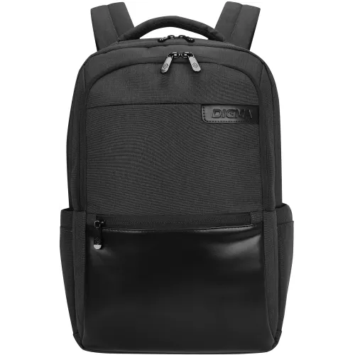 Рюкзак для ноутбука 15.6" Digma Business B1 черный полиэстер (DGBP15B1BK)