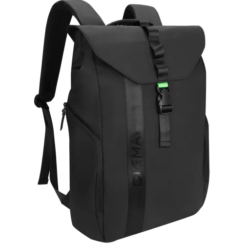 Рюкзак для ноутбука 15.6" Digma Lifestyle L1 черный полиэстер (DGBP15L1BK)