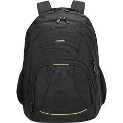 Рюкзак для ноутбука 15.6" Digma Stash S1 черный полиэстер (DGBP15S1BK)
