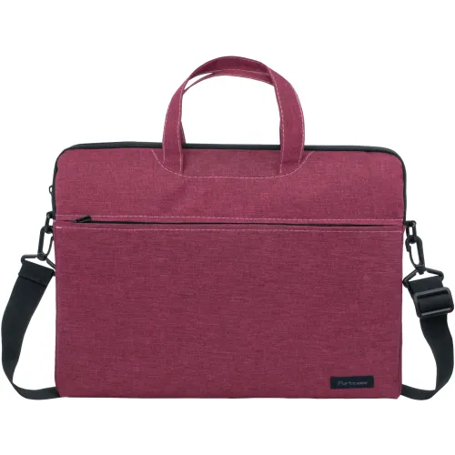 Сумка для ноутбука 15.6" Portcase KCB-165 Bordo бордовый нейлон/полиэстер