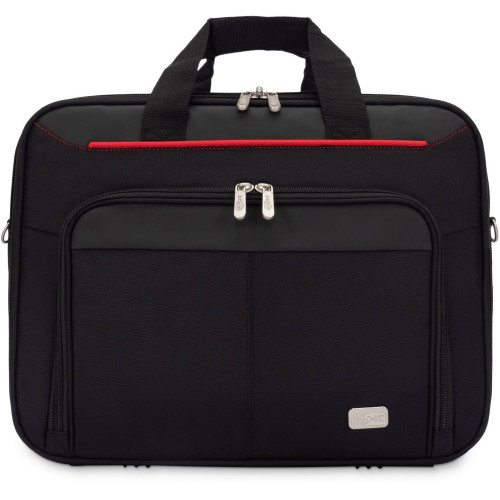 Сумка для ноутбука 15.6" PC Pet PCP-A9015BK черный/красный нейлон