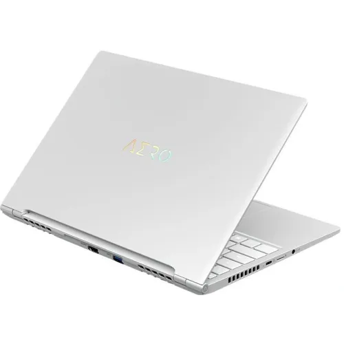Ноутбук Gigabyte Aero 14 Core i7 13700H 16Gb SSD1Tb NVIDIA GeForce RTX4050 6Gb 14" OLED QHD+ (2880x1800) без ОС silver WiFi BT Cam (BMF-72KZBB4SD)