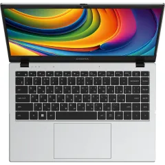Ноутбук Digma EVE C4801 N-series N100 8Gb SSD256Gb Intel UHD Graphics 14" IPS FHD (1920x1080) Windows 11 Pro silver WiFi BT Cam 5900mAh (DN14N1-8CXW01)